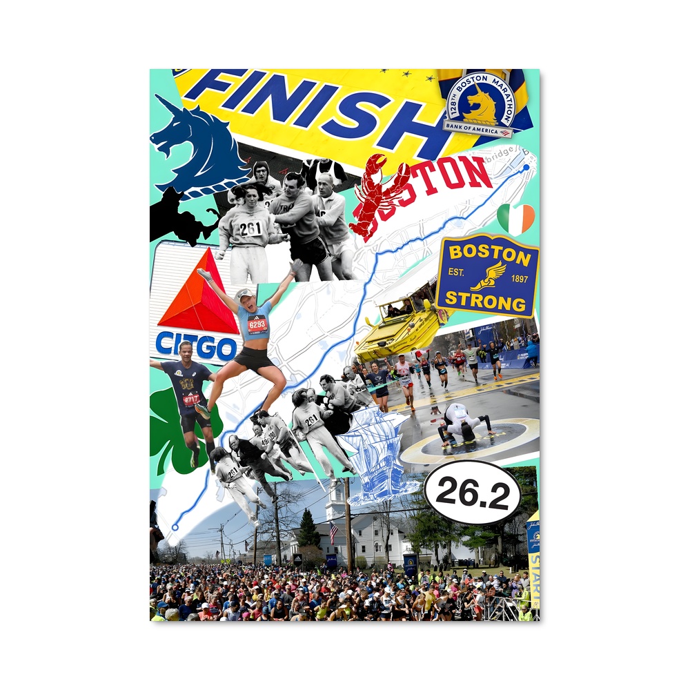 Poster L'Esprit de Boston – affiche Athlétisme